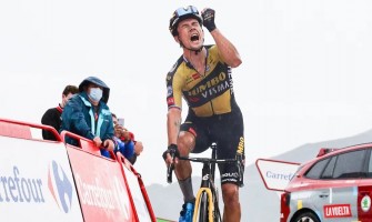 Roglic, membre de l'équipe Jumbo-Visma