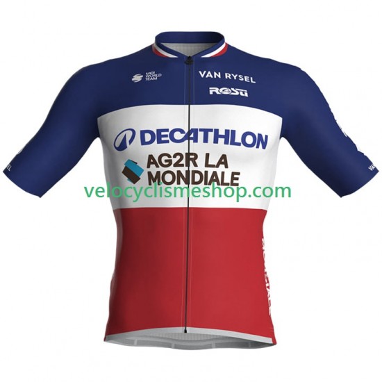 Maillot Cyclisme AG2R La Mondiale 2024 Hommes N002