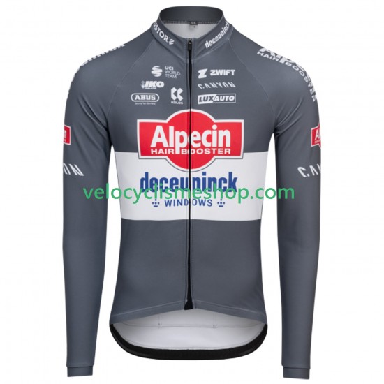 Maillot Cyclisme Manches Longues Alpecin Deceuninck 2025 Hommes