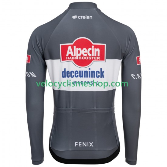 Maillot Cyclisme Manches Longues Alpecin Deceuninck 2025 Hommes