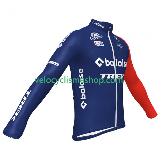Maillot Cyclisme Manches Longues Baloise TREK Lions 2024 Hommes N001