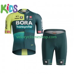 Tenue Maillot + Cuissard Bora-Hansgrohe 2024 Enfant N001