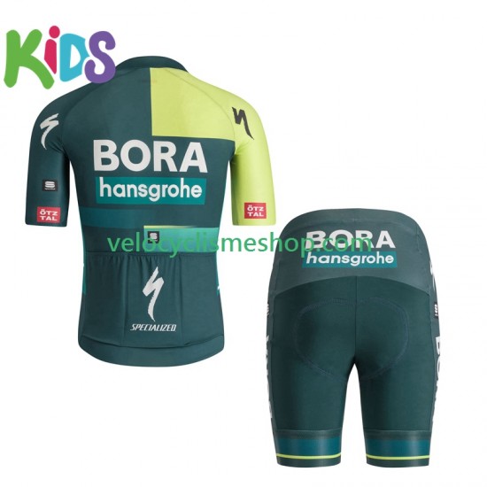Tenue Maillot + Cuissard Bora-Hansgrohe 2024 Enfant N001