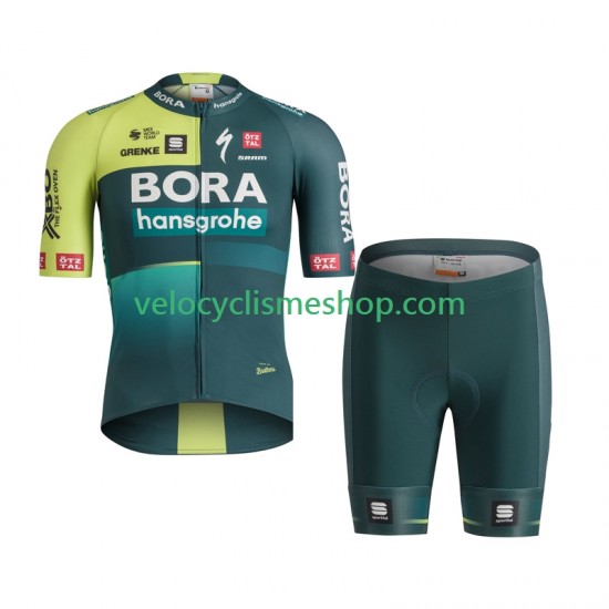 Tenue Maillot + Cuissard Bora-Hansgrohe 2024 Hommes N001