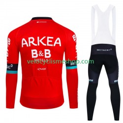 Tenue Maillot M/L + Collant à Bretelles Arkea Bb Hotels 2024 Hommes