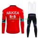 Tenue Maillot M/L + Collant à Bretelles Arkea Bb Hotels 2024 Hommes