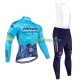 Tenue Maillot M/L + Collant à Bretelles Astana Qazaqstan 2024 Team Hommes
