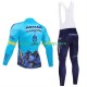 Tenue Maillot M/L + Collant à Bretelles Astana Qazaqstan 2024 Team Hommes
