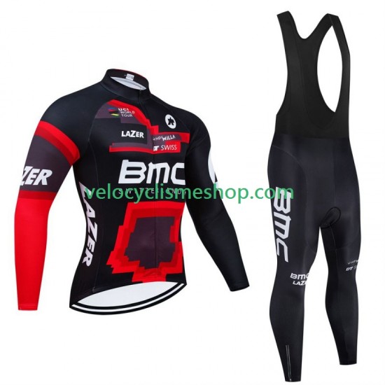 Tenue Maillot M/L + Collant à Bretelles Bmc Suisse 2024 Hommes