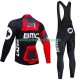 Tenue Maillot M/L + Collant à Bretelles Bmc Suisse 2024 Hommes