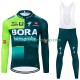 Tenue Maillot M/L + Collant à Bretelles Bora Hansgrohe 2024 Hommes N001