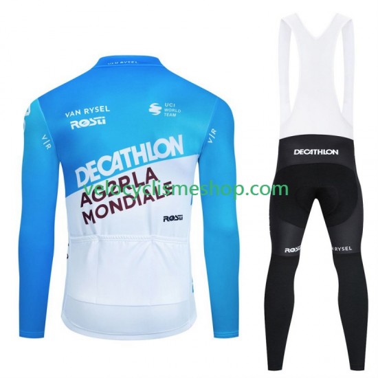 Tenue Maillot M/L + Collant à Bretelles Decathlon Ag2R 2024 Hommes