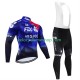 Tenue Maillot M/L + Collant à Bretelles Fdj Suez 2024 Hommes