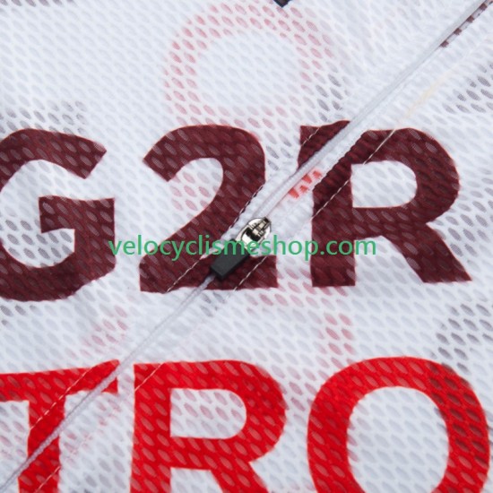 Tenue Maillot + Cuissard à Bretelles Ag2R La Mondiale 2023 Hommes