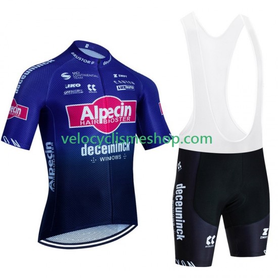 Tenue Maillot + Cuissard à Bretelles Alpecin Deceuninck 2023 Hommes