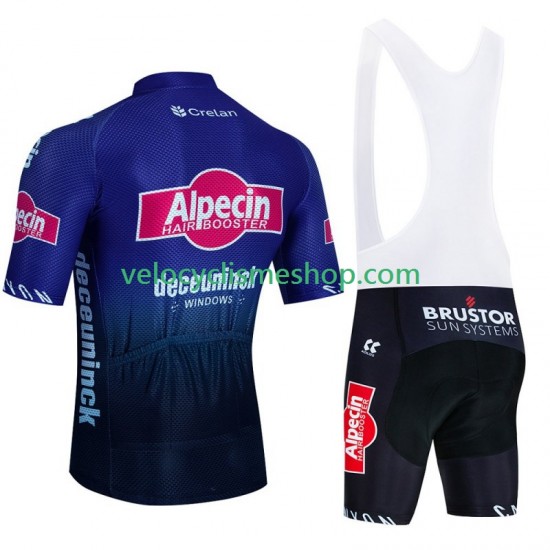 Tenue Maillot + Cuissard à Bretelles Alpecin Deceuninck 2023 Hommes