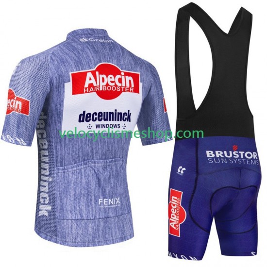 Tenue Maillot + Cuissard à Bretelles Alpecin Deceuninck 2024 Hommes