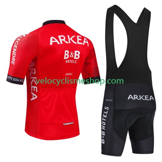 Tenue Maillot + Cuissard à Bretelles Arkea Bb Hotels Excalibur 2024 Hommes