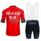 Tenue Maillot + Cuissard à Bretelles Arkea Bb Hotels 2024 Hommes