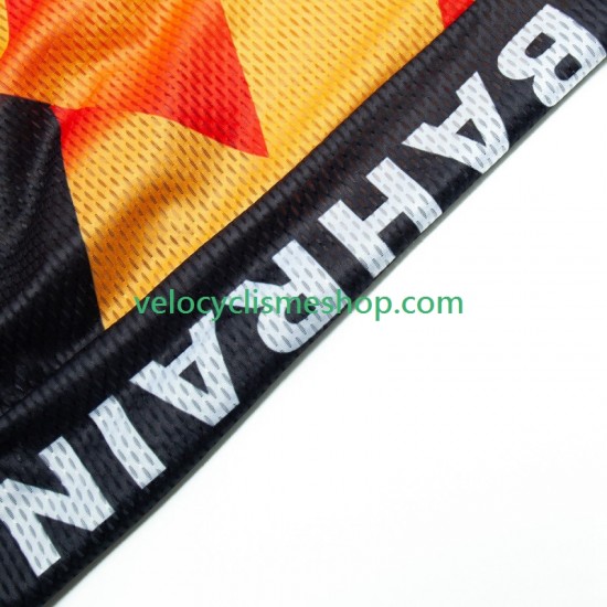 Tenue Maillot + Cuissard à Bretelles Bahrain Victorious 2023 Hommes