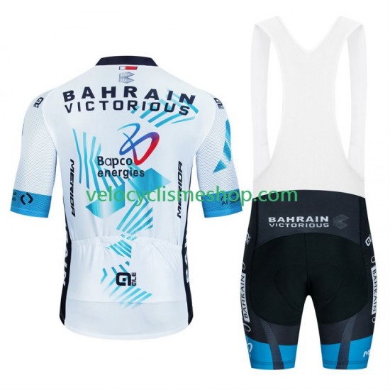 Tenue Maillot + Cuissard à Bretelles Bahrain Victorious 2024 Hommes
