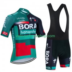 Tenue Maillot + Cuissard à Bretelles Bora Hansgrohe 2023 Hommes