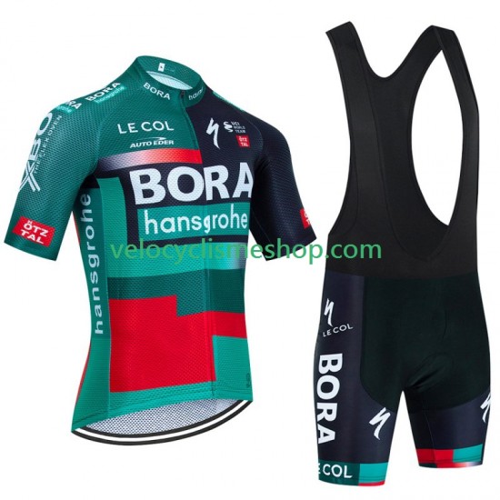 Tenue Maillot + Cuissard à Bretelles Bora Hansgrohe 2023 Hommes
