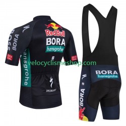 Tenue Maillot + Cuissard à Bretelles Bora Hansgrohe 2024 Hommes
