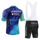 Tenue Maillot + Cuissard à Bretelles Decathlon Ag2R 2024 Hommes N001