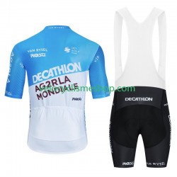 Tenue Maillot + Cuissard à Bretelles Decathlon Ag2R 2024 Hommes