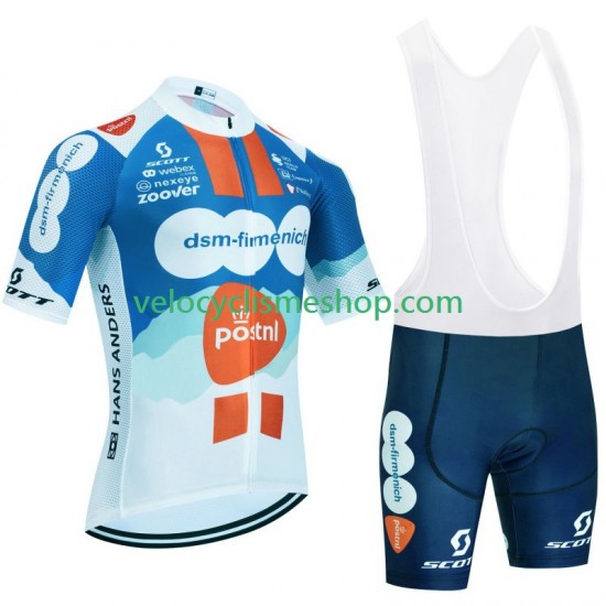 Tenue Maillot + Cuissard à Bretelles Dsm 2024 Hommes
