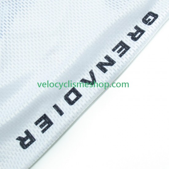 Tenue Maillot + Cuissard à Bretelles Ineos Grenadier 2023 Blanc Hommes