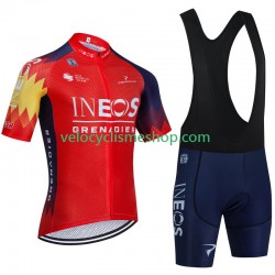 Tenue Maillot + Cuissard à Bretelles Ineos Grenadier 2023 Hommes