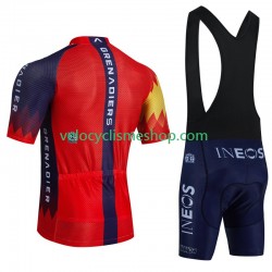 Tenue Maillot + Cuissard à Bretelles Ineos Grenadier 2023 Hommes