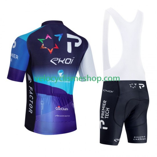 Tenue Maillot + Cuissard à Bretelles Israel Premier Tech 2024 Hommes