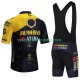 Tenue Maillot + Cuissard à Bretelles Jumbo Visma Tdf Velodrome 2023 Hommes