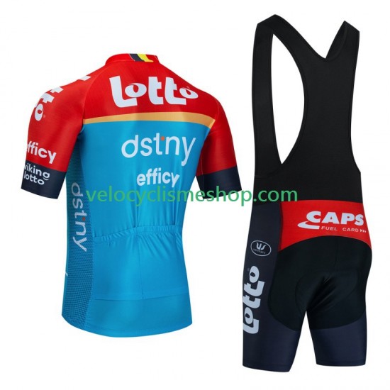 Tenue Maillot + Cuissard à Bretelles Lotto Dstny 2023 Hommes