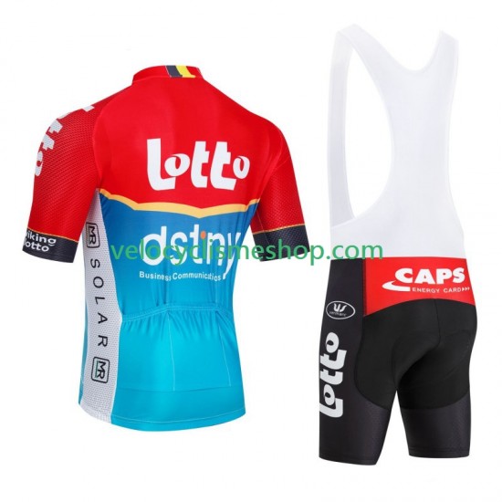 Tenue Maillot + Cuissard à Bretelles Lotto Dstny 2024 Hommes