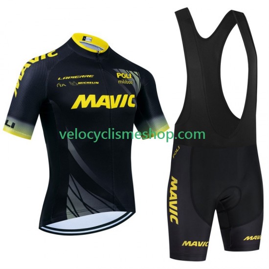 Tenue Maillot + Cuissard à Bretelles Mavic 2024 Hommes