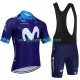 Tenue Maillot + Cuissard à Bretelles Movistar 2023 Hommes