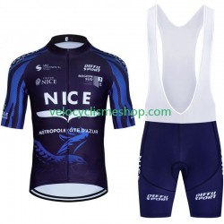 Tenue Maillot + Cuissard à Bretelles Nice Metropole Cote D Azur 2023 Hommes
