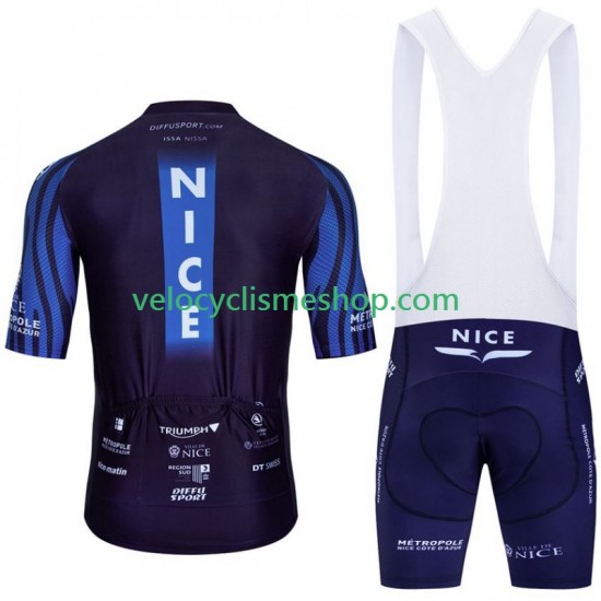 Tenue Maillot + Cuissard à Bretelles Nice Metropole Cote D Azur 2023 Hommes