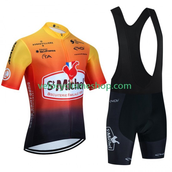 Tenue Maillot + Cuissard à Bretelles Saint Michel Auber 93 2023 Hommes