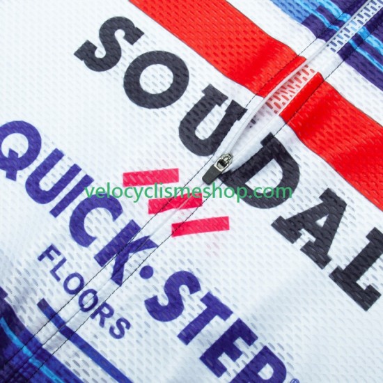 Tenue Maillot + Cuissard à Bretelles Soudal Quickstep 2023 Hommes
