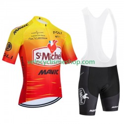 Tenue Maillot + Cuissard à Bretelles St Michel Auber 93 Mavic 2024 Hommes
