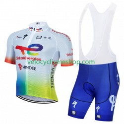 Tenue Maillot + Cuissard à Bretelles Totalenergies 2023 Hommes