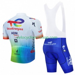 Tenue Maillot + Cuissard à Bretelles Totalenergies 2023 Hommes