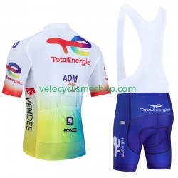 Tenue Maillot + Cuissard à Bretelles Totalenergies 2024 Hommes