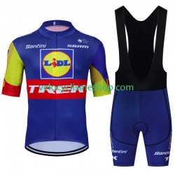 Tenue Maillot + Cuissard à Bretelles Trek Lidl 2024 Hommes