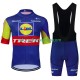 Tenue Maillot + Cuissard à Bretelles Trek Lidl 2024 Hommes